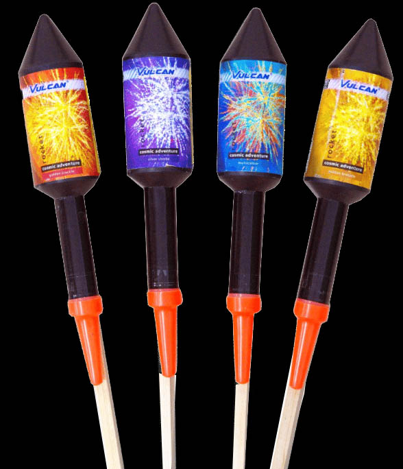 Rocket Packs - Patriot Rocket Pack from Sandling Fireworks