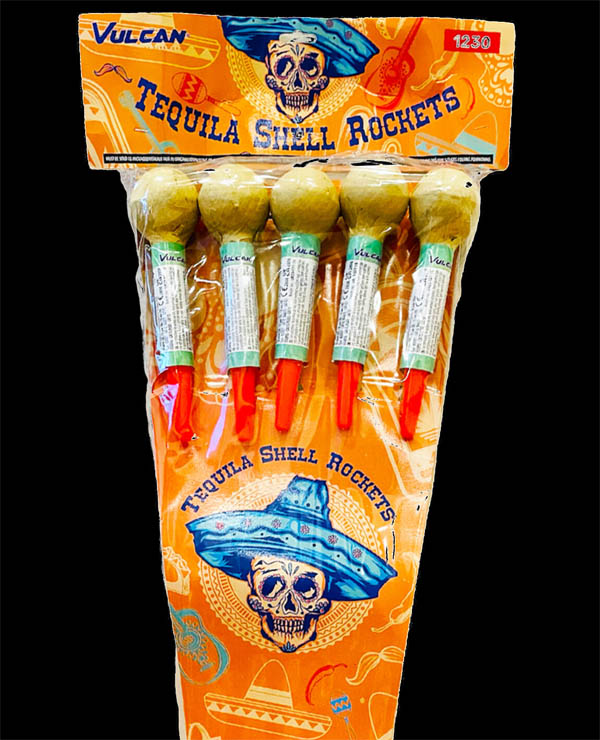 Rocket Packs - Tequilar  Rocket Pack from Sandling Fireworks