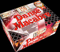 Single Ignition or Single Fuse Fireworks -Danse Macarbre from Sandling Fireworks