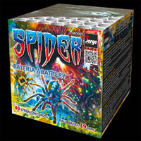 Firework Cakes & Barrages - Spider