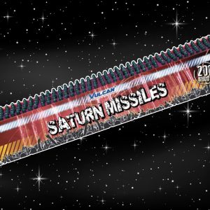 200 SHOT SATURN MISSILES FROM VULCAN FIREWORKS