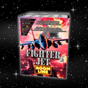 Jorge Boom Line Fighter Jet - 25 Shot 30mm Garden Firework Battery