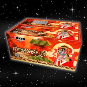 Riakeo Peking Opera 100 - 100 Shot Garden Firework Battery