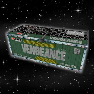 Riakeo Vengeance - 116 Shot Garden Firework Battery