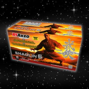 Riakeo Shaolin 6 - 45 Shot Garden Firework Battery