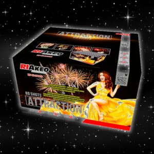 Riakeo Attraction - 66 Shot Garden Firework Battery