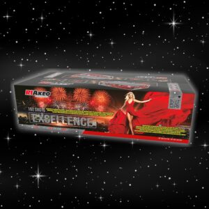 Riakeo Excellence - 192 Shot Twin-Unit Garden Firework Battery