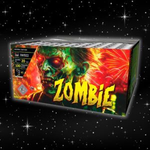 Jorge Zombie - 100 Shot Garden Firework Cake